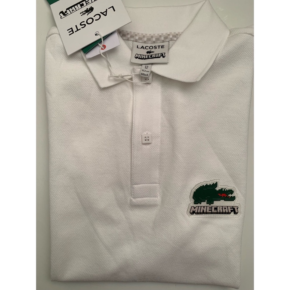 Boys Minecraft Lacoste Shirt